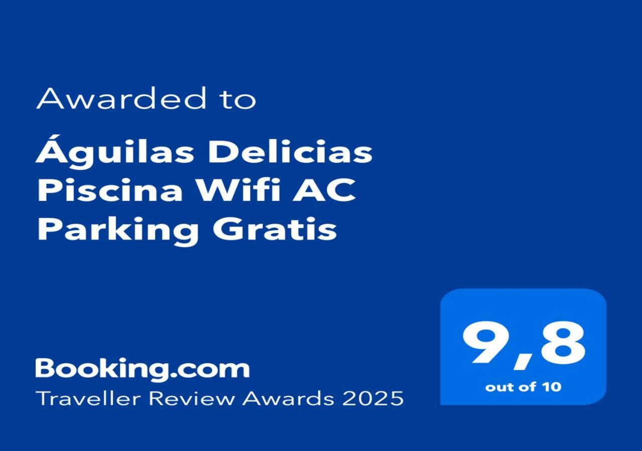 Aguilas Delicias Piscina Wifi Ac Parking Gratis المظهر الخارجي الصورة
